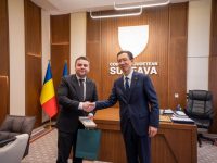 Preşedintele CJ Gheorghe Şoldan a primit vizita ambasadorului Chinei