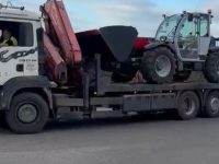 Utilaje agricole furate din Bulgaria, depozitate în Dărmăneşti