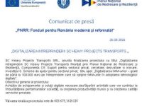 „PNRR: Fonduri pentru România modernă și reformată!“
