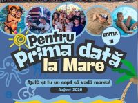 „Pentru prima dată la mare” – ediţia a III-a. O nouă şansă la bucurie pentru copiii care nu au văzut niciodată marea