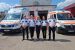 Trei ambulanţe noi, echipate la standarde moderne, intră în dotarea Substaţiei de Ambulanţă Fălticeni
