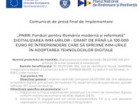 „PNRR: Fonduri pentru România modernă și reformată”