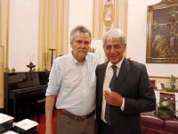Scriitorul bucovinean Mugur Andronic, premiat la Napoli cu romanul „În umbra marilor imperii ucigaşe”