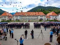 Ultimul apel de seară al promoţiei 2022-2026 din Colegiul Naţional Militar „Ştefan cel Mare”