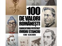 Pe nevăzute 100 de valori româneşti. Caricatură-portret Ovidiu Stanciu