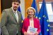 Suceveanul Rafael Barac-Bologa i-a înmânat Ursulei von der Leyen propunerile tinerilor din România