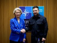 Von der Leyen, decorată de Zelenski cu primul Ordin al Europei