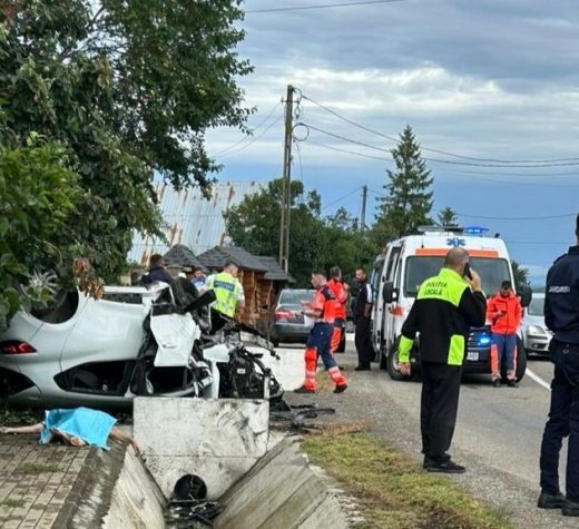 Accident rutier mortal la Mihoveni