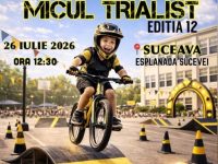 CJ Suceava sprijină cel mai mare concurs de bike trial pentru copii din România