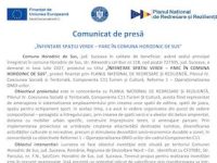 „Înființare spațiu verde – parc în Comuna Horodnic de Sus”
