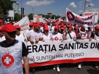 Proteste în sute de spitale din România