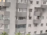Incendiu într-un apartament de la etajul 2