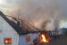 Incendiu devastator la o hală de animale din Drăguşeni