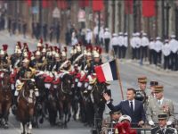 Ultima paradă militară a lui Emmanuel Macron, un spectacol fără precedent