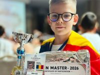 Campion internaţional la doar 8 ani!